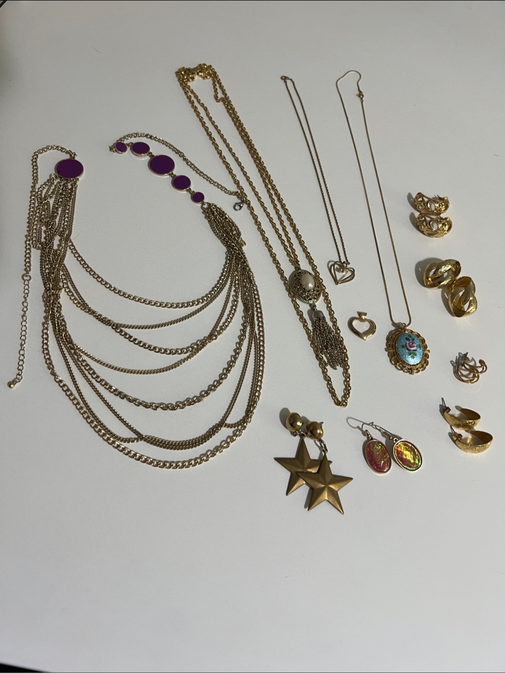 Gold-Tone Miscellaneous Pieces - Set